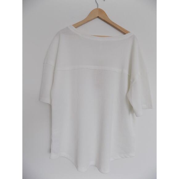 Dokotoo waffle texture pullover shirt short sleeve size XL NWT - Picture 5 of 8